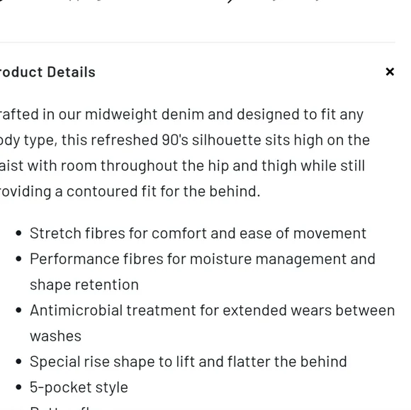 DU/ER High Rise Arc- Zip Fly - Picture 6 of 7